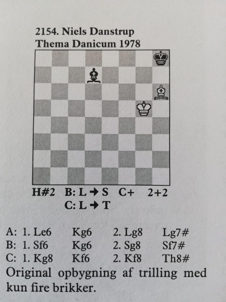 Hjælpemat i 2 træk af Niels Danstrup